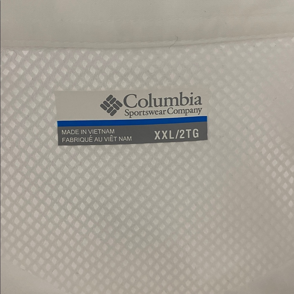 Columbia PFG Performance Fishing Gear White Casual Button Down Shirt Long Sleeve - Picture 11 of 13